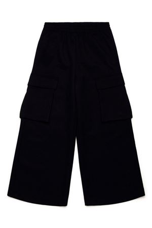 pantalone in viscosa nero MAISON MARGIELA KIDS | M60691MM03DM6900